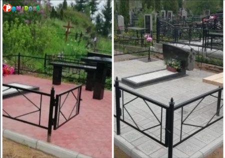 Благоустройство могил и мест захоронения. Низкие цены Благоустройство могил и мест захоронения. Низкие цены