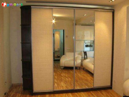 Встроенный шкаф-купе с дизайном под заказ в Минске Встроенный шкаф-купе с дизайном под заказ в Минске