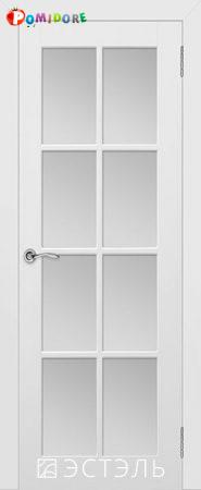 Межкомнатные двери с белой эмалью.