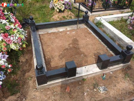 Строительные работы на кладбище. Благоустройство Строительные работы на кладбище. Благоустройство