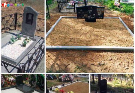 Облицовка,подсыпка грунта, благоустройство могилы Облицовка,подсыпка грунта, благоустройство могилы
