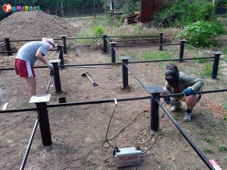 Фундамент на сваях установка Молодечно и рн Фундамент на сваях установка Молодечно и рн