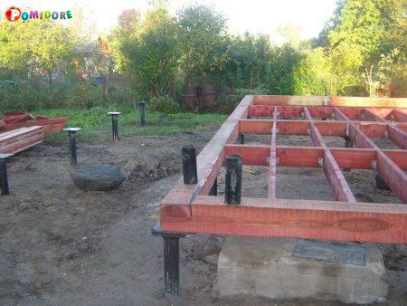 Фундамент на сваях установка Минск / Смиловичи Фундамент на сваях установка Минск / Смиловичи