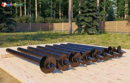 Свайно-винтовой Фундамент под ключ в Лельчицах Свайно-винтовой Фундамент под ключ в Лельчицах