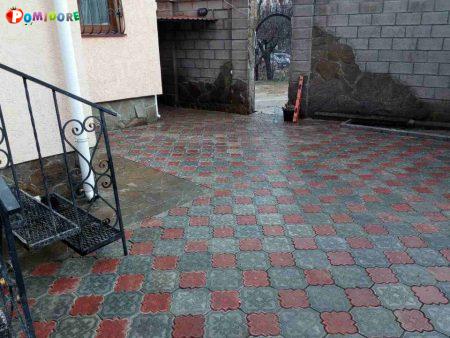 Укладка брусчатки и тротуарной плитки