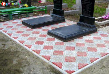 Укладка Тротуарной Плитки, Керамогранита, бордюра на кладбище Укладка Тротуарной Плитки, Керамогранита, бордюра на кладбище