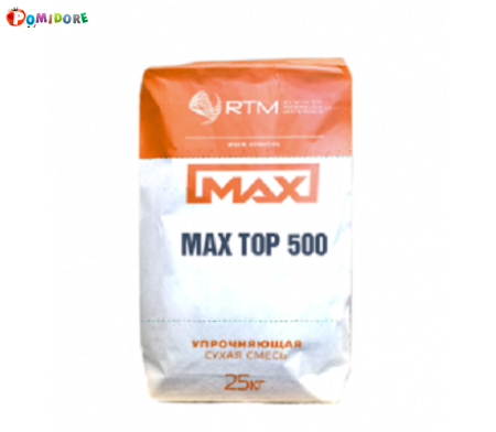 Max Top 500. Упрочнитель поверхности бетонного пола с металл. наполнителем Max Top 500. Упрочнитель поверхности бетонного пола с металл. наполнителем