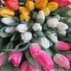 Букеты из тюльпанов Экстра класса к 8 марта, предзаказ