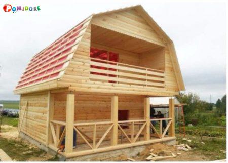 Недорого Построим Дом из бруса на вашем участке в Жодино